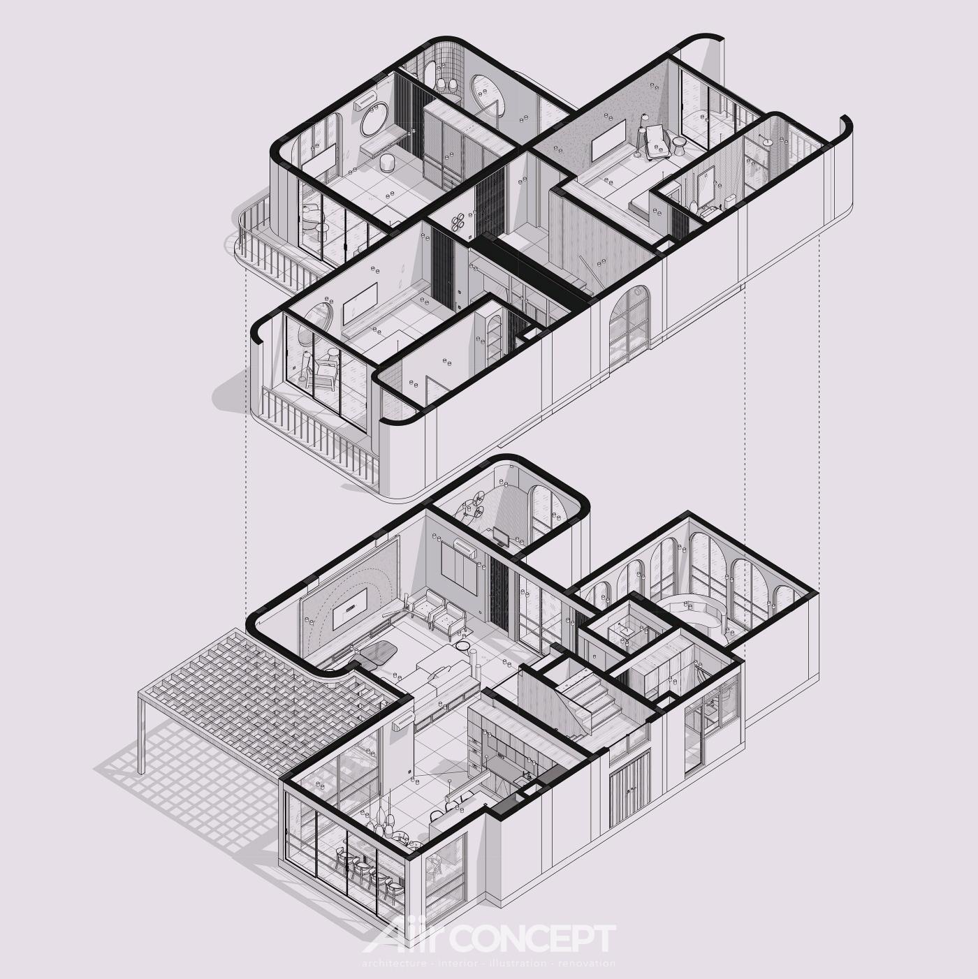 BIỆT THỰ NHIỆT ĐỚI HỒ TRÀM